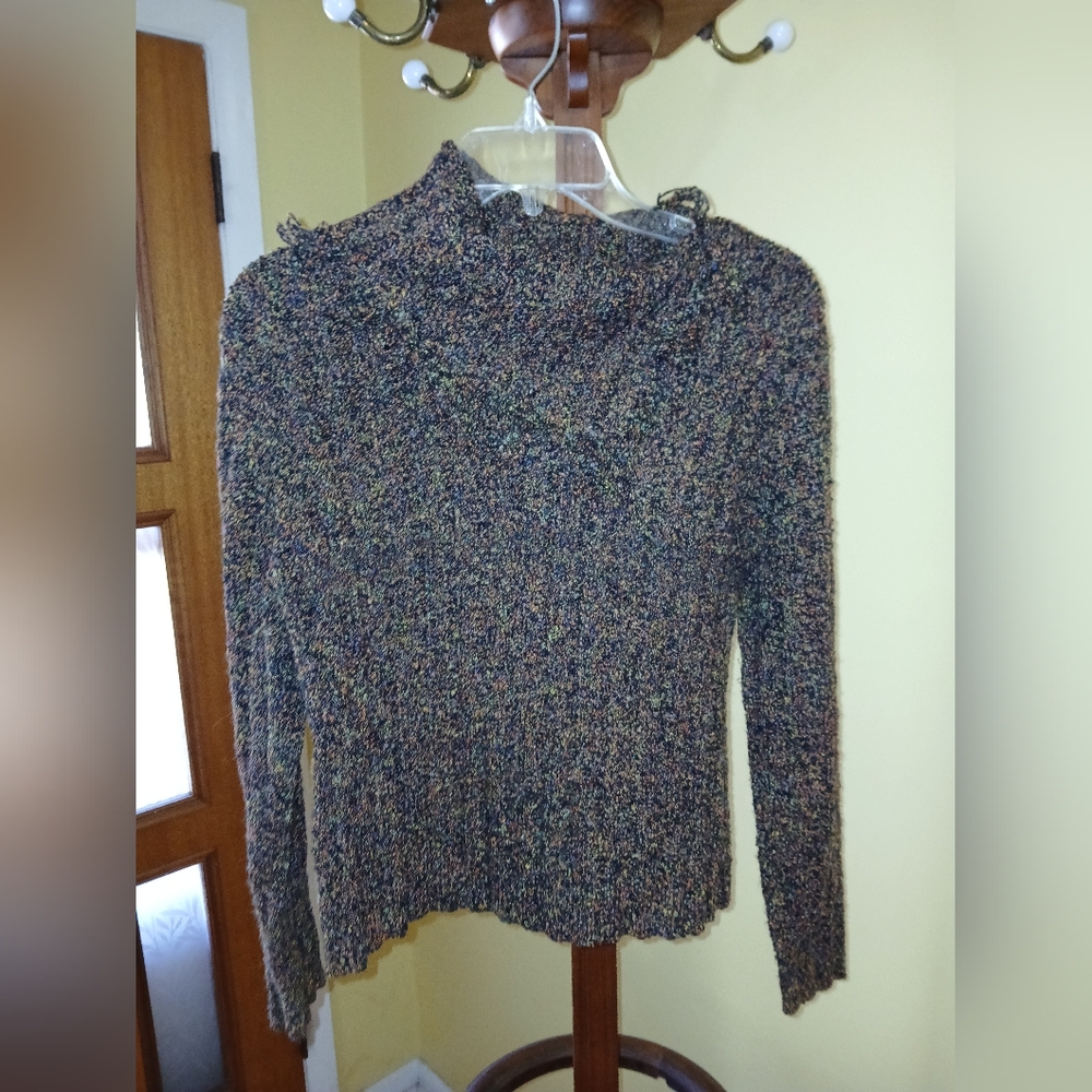 C.B. Casual Petite PM Multicolor Knit Sweater